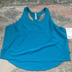 Athleta Teal Racerback Navigate Tank Top NWT
